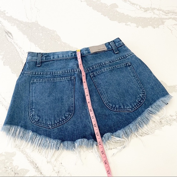 Carmar Los Angeles Beatrice Zip Front Denim Skirt - Picture 4 of 12